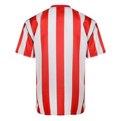 Score Draw Sunderland 1990 Retro Football Shirt