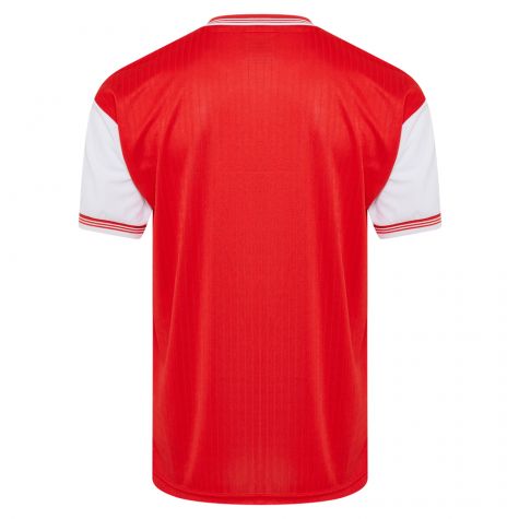Score Draw Arsenal 1985 Centenary Retro Football Shirt (Davis 8)