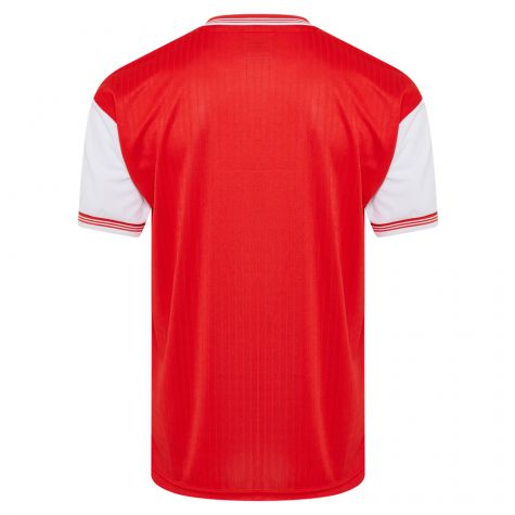 Score Draw Arsenal 1985 Centenary Retro Football Shirt (DIXON 2)