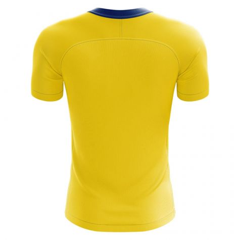 Ukraine 2019-2020 Home Concept Shirt - Kids (Long Sleeve)