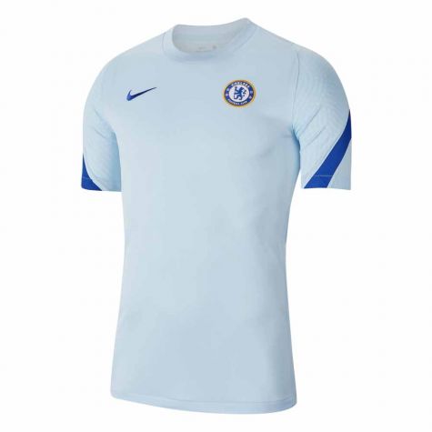2020-2021 Chelsea Nike Training Shirt (Light Blue) - Kids (Your Name)