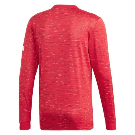 2020-2021 Man Utd Adidas Home Long Sleeve Shirt (BECKHAM 7)