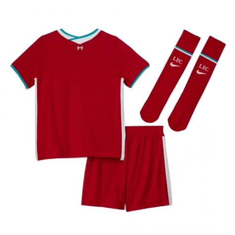 2020-2021 Liverpool Home Nike Little Boys Mini Kit (HENDERSON 14)