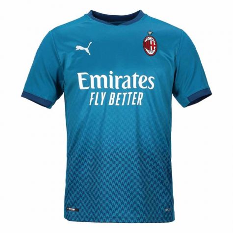2020-2021 AC Milan Puma Third Shirt (Kids) (MANDZUKIC 9)