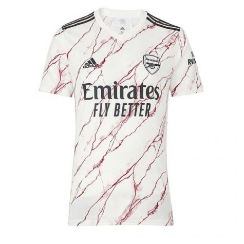 2020-2021 Arsenal Adidas Away Football Shirt (XHAKA 34)