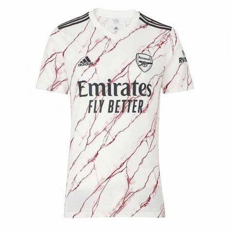 2020-2021 Arsenal Adidas Away Football Shirt (Kids) (XHAKA 34)