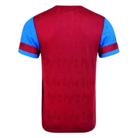Score Draw Aston Villa 1992 Retro Football Shirt