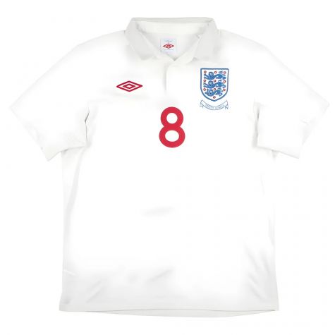 England 2009-10 Home Shirt (XL) Lampard #8
