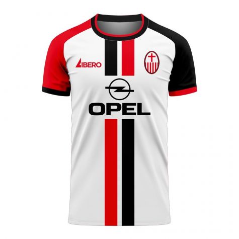 Milan 2020-2021 Away Concept Football Kit (Libero) (KJAER 24)