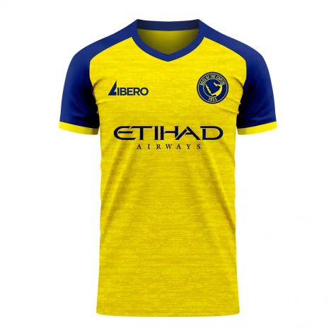 Al-Nassr 2020-2021 Home Concept Football Kit (Libero) - Kids (Ronaldo 7)