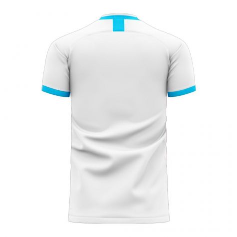 Argentina 2020-2021 Home Concept Football Kit (Libero) - Kids (Long Sleeve)