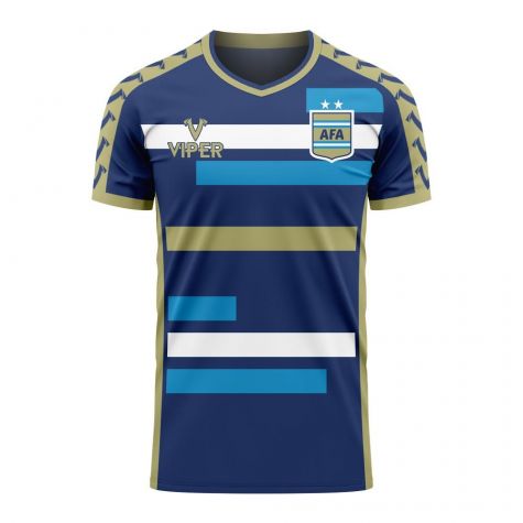 Argentina 2023-2024 Away Concept Football Kit (Viper) (DI MARIA 11)