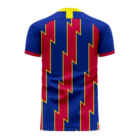 Catalonia 2025-2026 Home Concept Football Kit (Libero) (RONALDINHO 10)