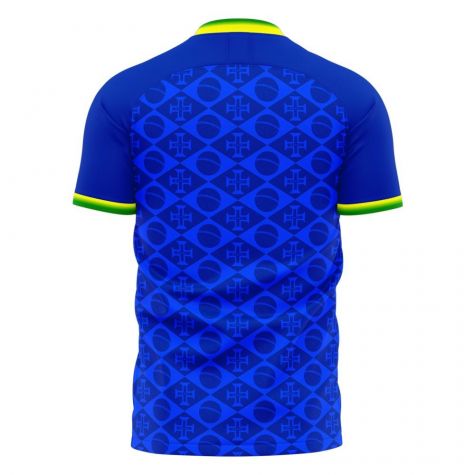 Brazil 2021-2022 Away Concept Football Kit (Fans Culture)