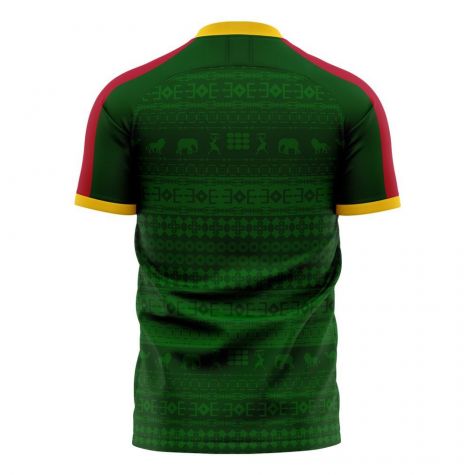 Cameroon 2023-2024 Home Concept Football Kit (Libero) (Your Name)