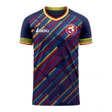 Colombia 2023-2024 Third Concept Football Kit (Libero) (ASPRILLA 11)