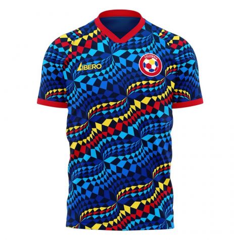 Colombia 2023-2024 Fourth Concept Football Kit (Libero) (VALDERRAMA 10)