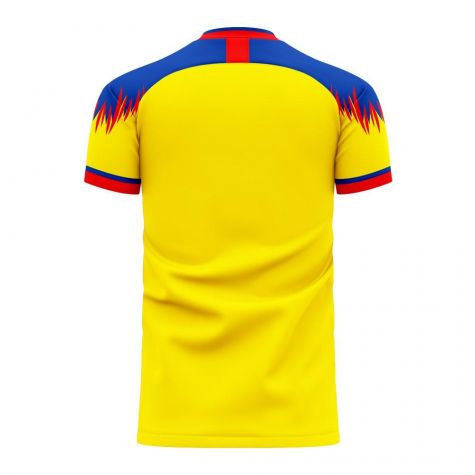 Ecuador 2025-2026 Home Concept Football Kit (Libero) - Kids (Long Sleeve)