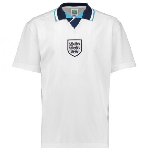 Score Draw England Euro 1996 Home Shirt (Sheringham 10)