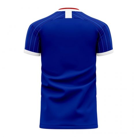 France 2025-2026 Home Concept Football Kit (Libero) - Kids