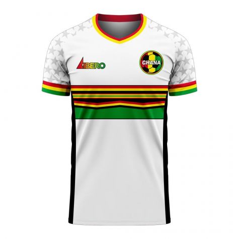 Ghana 2023-2024 Home Concept Football Kit (Libero) (MUNTARI 11)