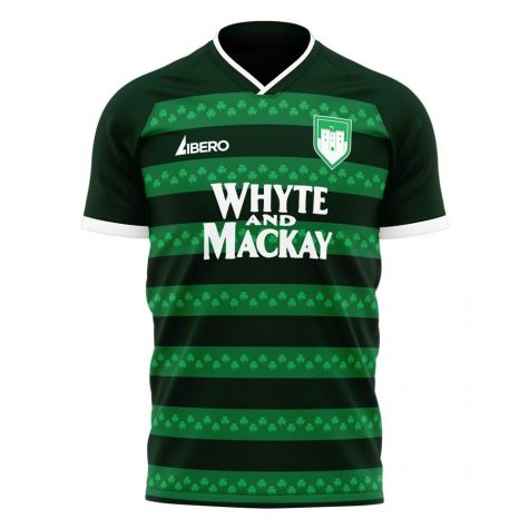 Hibernian 2025-2026 Third Concept Football Kit (Libero) (NISBET 15)