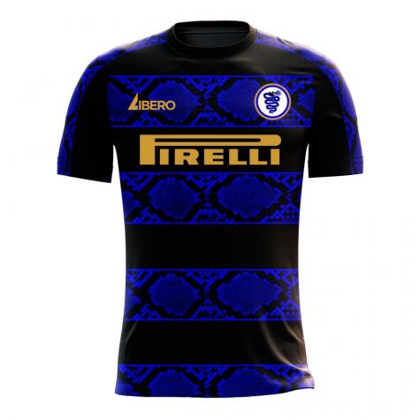 Nerazzurri Milan 2025-2026 Home Concept Football Kit (Libero) (Your Name)