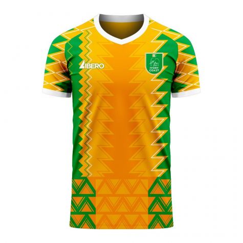 Ivory Coast 2025-2026 Home Concept Football Kit (Libero) (DROGBA 11)