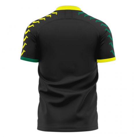 Jamaica 2023-2024 Away Concept Football Kit (Viper) - Kids (Long Sleeve)