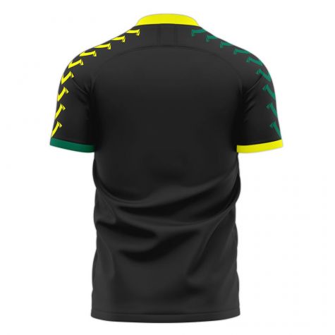 Jamaica 2025-2026 Away Concept Football Kit (Viper) - Kids (Long Sleeve)