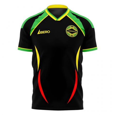 Jamaica 2006 Style Away Concept Shirt (Libero) (Your Name)