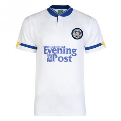 Score Draw Leeds United 1992 Home Shirt (SMITH 14)