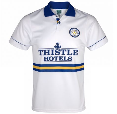 Score Draw Leeds United 1994 Home Shirt (Radebe 27)