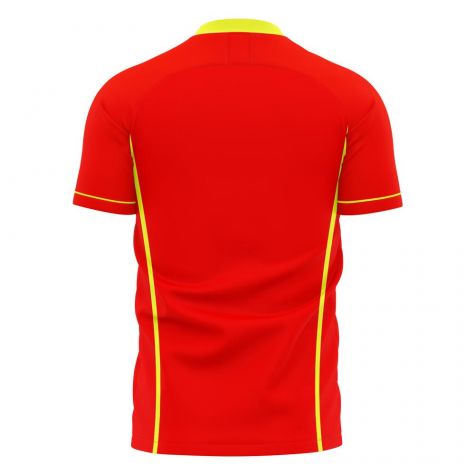 North Macedonia 2020-2021 Home Concept Shirt (Libero)