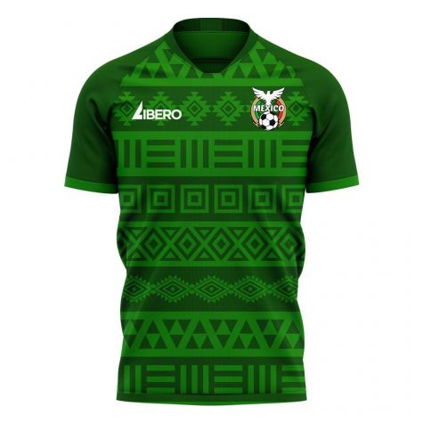 Mexico 2023-2024 Home Concept Football Kit (Libero) (Your Name)