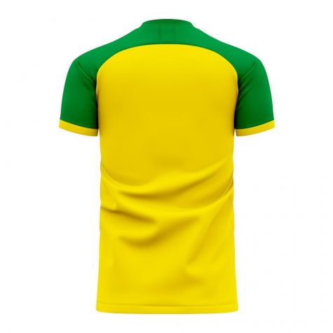 Nantes 2025-2026 Home Concept Football Kit (Libero) - Kids (Long Sleeve)