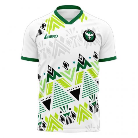 Nigeria 2025-2026 Away Concept Football Kit (Libero) (NDIDI 4) - Kids