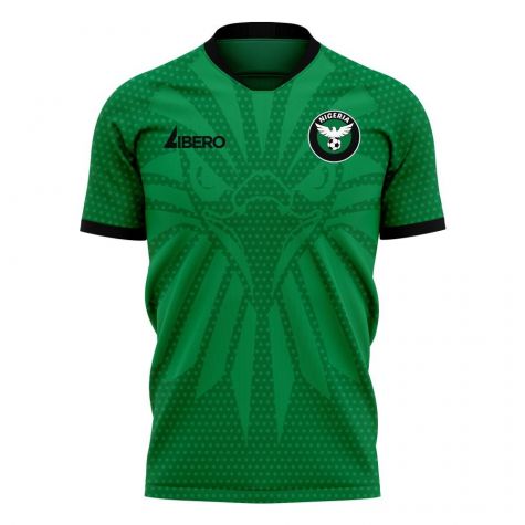 Nigeria 2023-2024 Home Concept Football Kit (Libero) (Your Name)