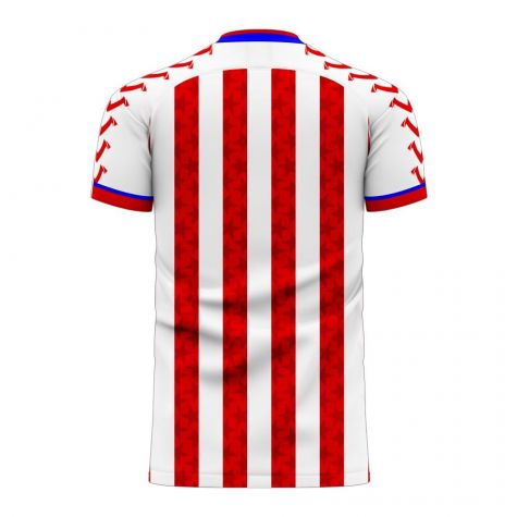 Paraguay 2020-2021 Home Concept Football Kit (Viper) - Adult Long Sleeve