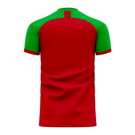 Portugal 2020-2021 Home Concept Football Kit (Fans Culture) - Little Boys