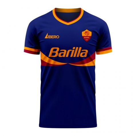 Roma 2023-2024 Third Concept Football Kit (Libero) (MONTELLA 9) - Kids (Long Sleeve)