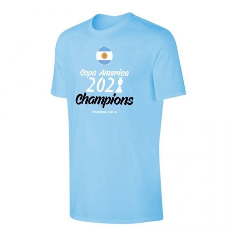 Argentina CA2021 WINNERS t-shirt LAUTARO, light blue