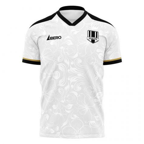 Santos 2024-2025 Home Concept Football Kit (Libero) (Your Name) - Little Boys