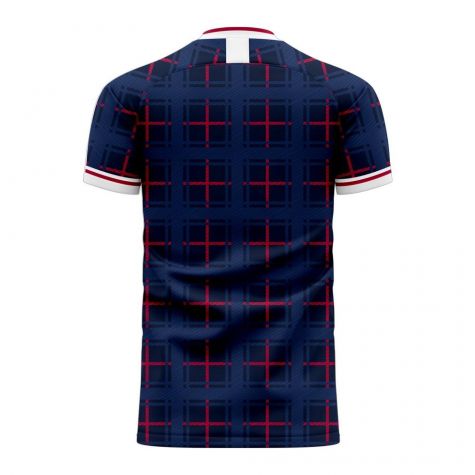 Scotland 2020-2021 Home Concept Shirt (Fans Culture) - Kids (Long Sleeve)
