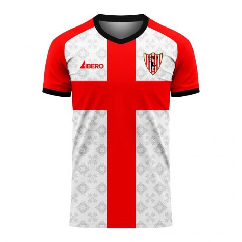 Seville 2020-2021 Home Concept Football Kit (Libero) (TECATITO 9)