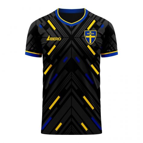 Sweden 2024-2025 Away Concept Football Kit (Libero) (Your Name)