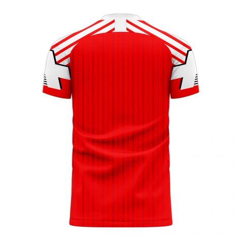 Switzerland 2020-2021 Retro Concept Football Kit (Libero) - Kids (Long Sleeve)
