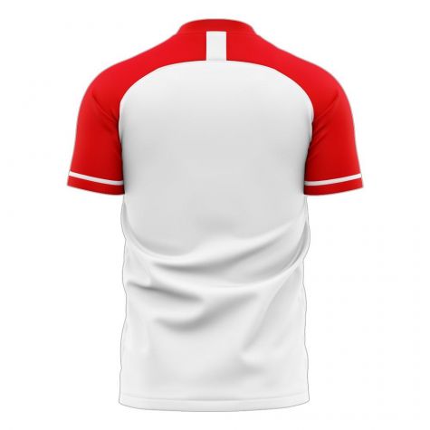 Tunisia 2025-2026 Home Concept Football Kit (Libero) - Adult Long Sleeve