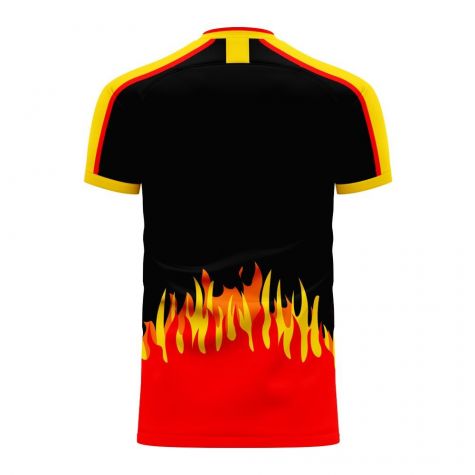 Uganda 2025-2026 Home Concept Football Kit (Libero) - Kids