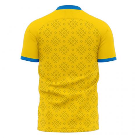 Ukraine 2023-2024 Home Concept Football Kit (Libero) (ZELENSKYY 1)